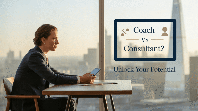 Business Coach vs Consultant What’s the Difference (UK, 2025)