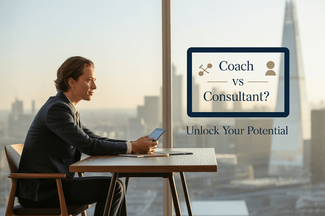 Business Coach vs Consultant What’s the Difference (UK, 2025)