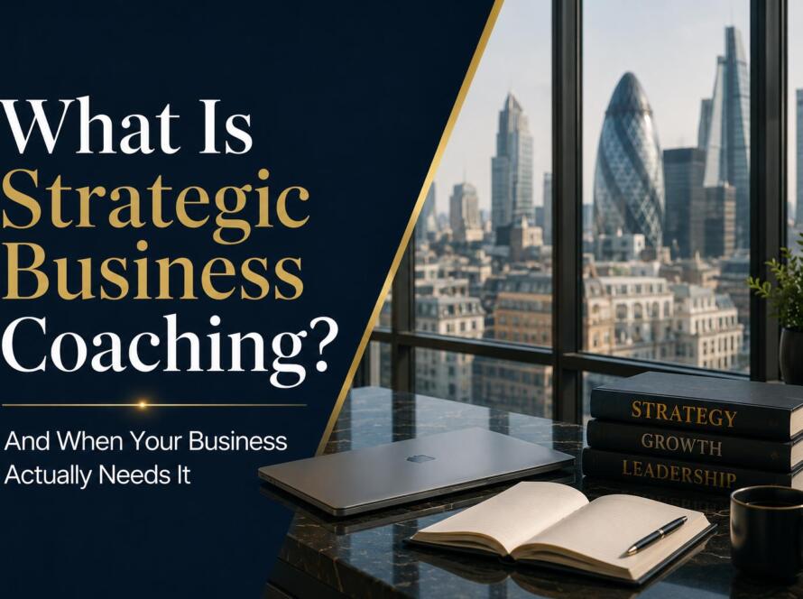 What is strategic business coaching, guide by business coach London Trip Saggu
