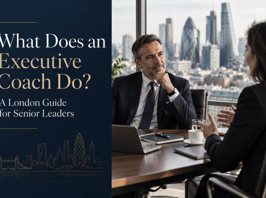 What does an executive coach do, a London guide for senior leaders and founders by Trip Saggu